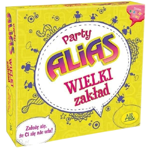 gra planszowa dla 11 latka  Gra planszowa Albi Party Alias - Wielki Zakład